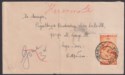 Kenya Uganda Tanganyika 1948 KGVI Royal Silver Wedding 20c Cover w KIGANGA Pmk