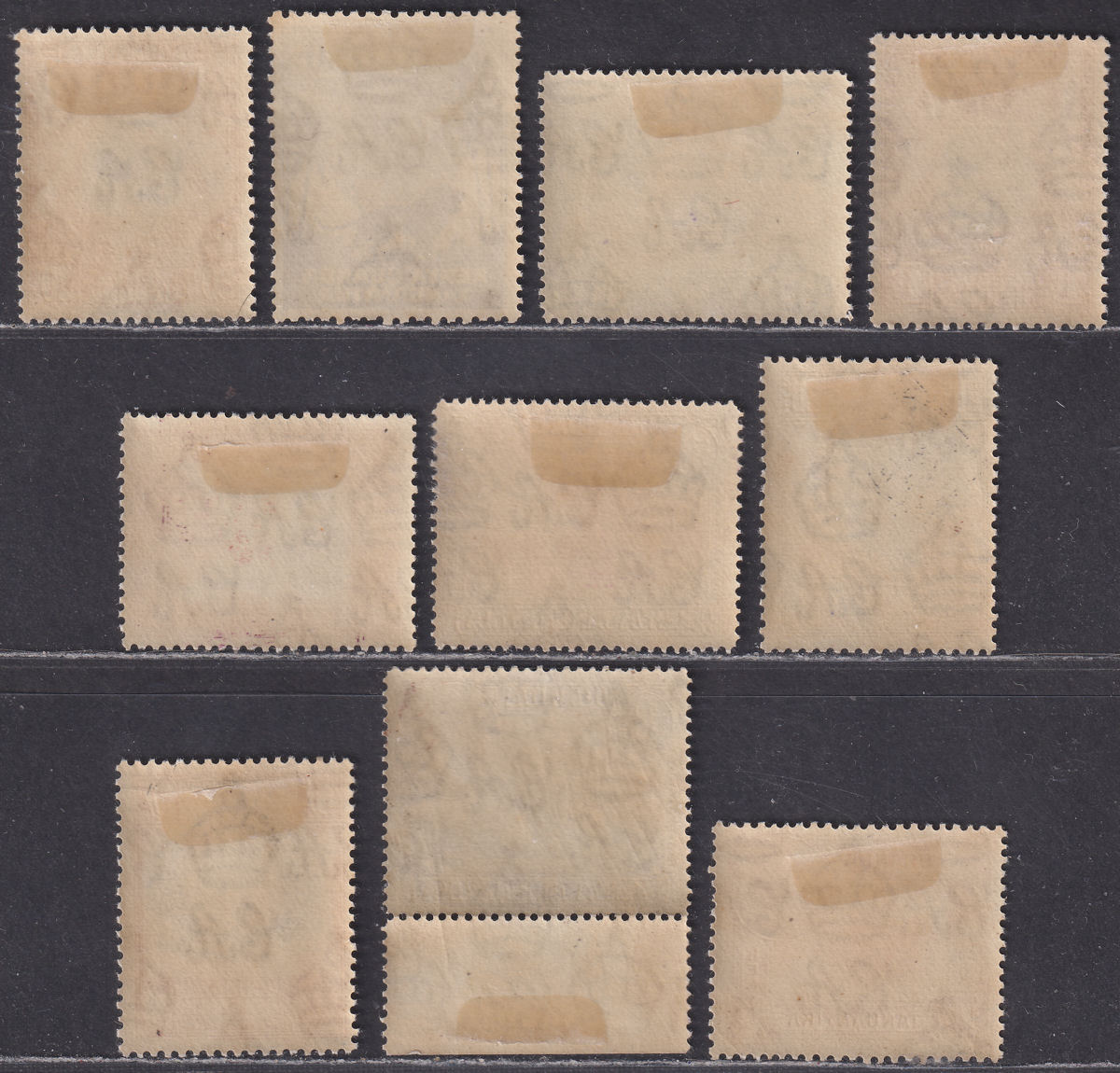 Kenya Uganda Tanganyika 1935 King George V Part Set to 5sh Mint