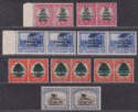 Kenya Uganda Tanganyika 1941-42 KGVI Surcharge Set Mint SG151-154 cat £25+