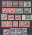 Kenya Uganda Tanganyika 1938-54 King George VI Part Set to 40c Mint
