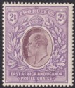 Click for more photos and details East Africa Uganda 1906 KEVII 2r Dull and Bright Purple Mint SG27 cat £75