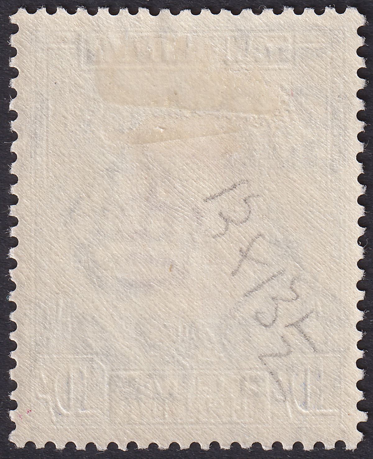 Kenya Uganda Tanganyika 1939 KGVI 10sh Lake + Blue p13¼ Mint SG149 var cat £190