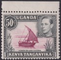 Kenya Uganda Tanganyika 1948 KGVI 50c Brown-Purple + Black Mint SG144c cat £130