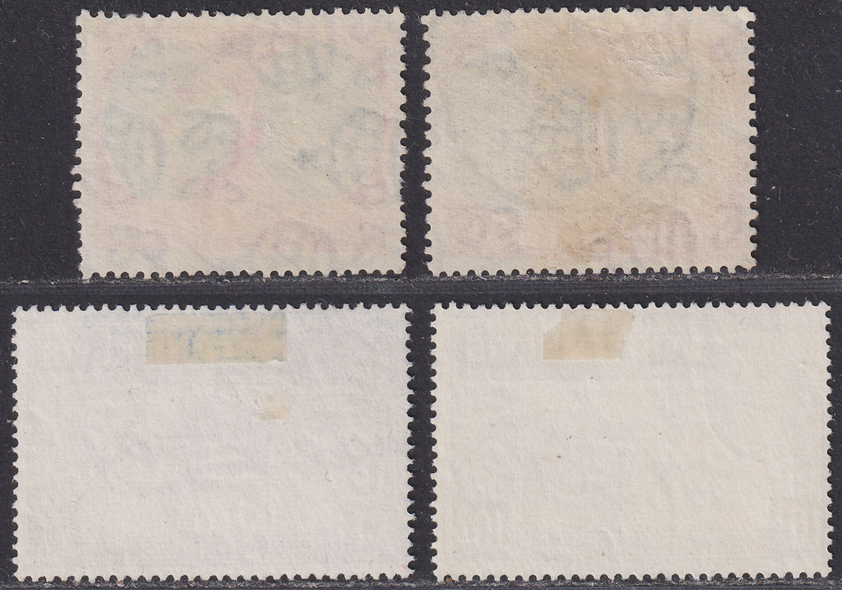 St Kitts-Nevis 1938-48 King George VI 2sh6d, 5sh 10sh, £1 Used SG76-77f