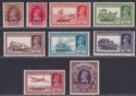 Kuwait 1939 King George VI Overprint Part Set to 2r Mint cat £170