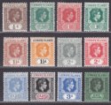 Click for more photos and details Leeward Islands 1938-51 King George VI Part Set to 1sh Mint