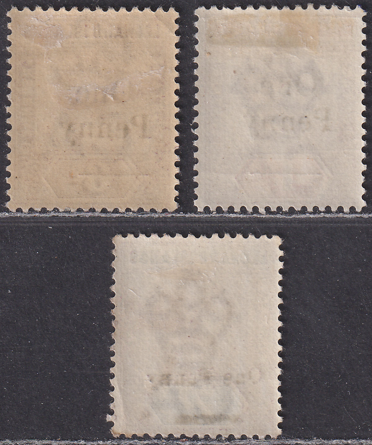 Leeward Islands 1902 Queen Victoria Surcharge Set Mint SG17-19 cat £25