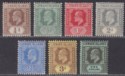 Leeward Islands 1907-11 King Edward VII Part Set to 1sh Mint cat £50