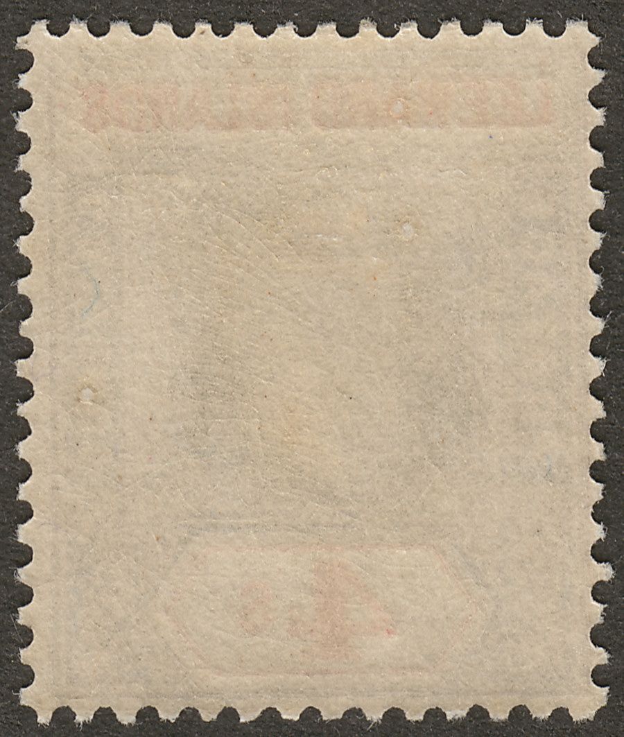 Leeward Islands 1924 KGV 4sh Black and Red Mint SG77