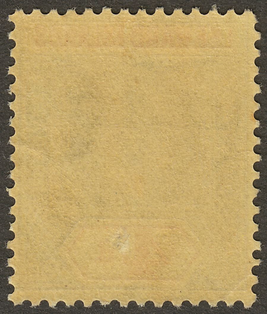 Leeward Islands 1924 KGV 4d Black and Red on Pale Yellow Mint SG70