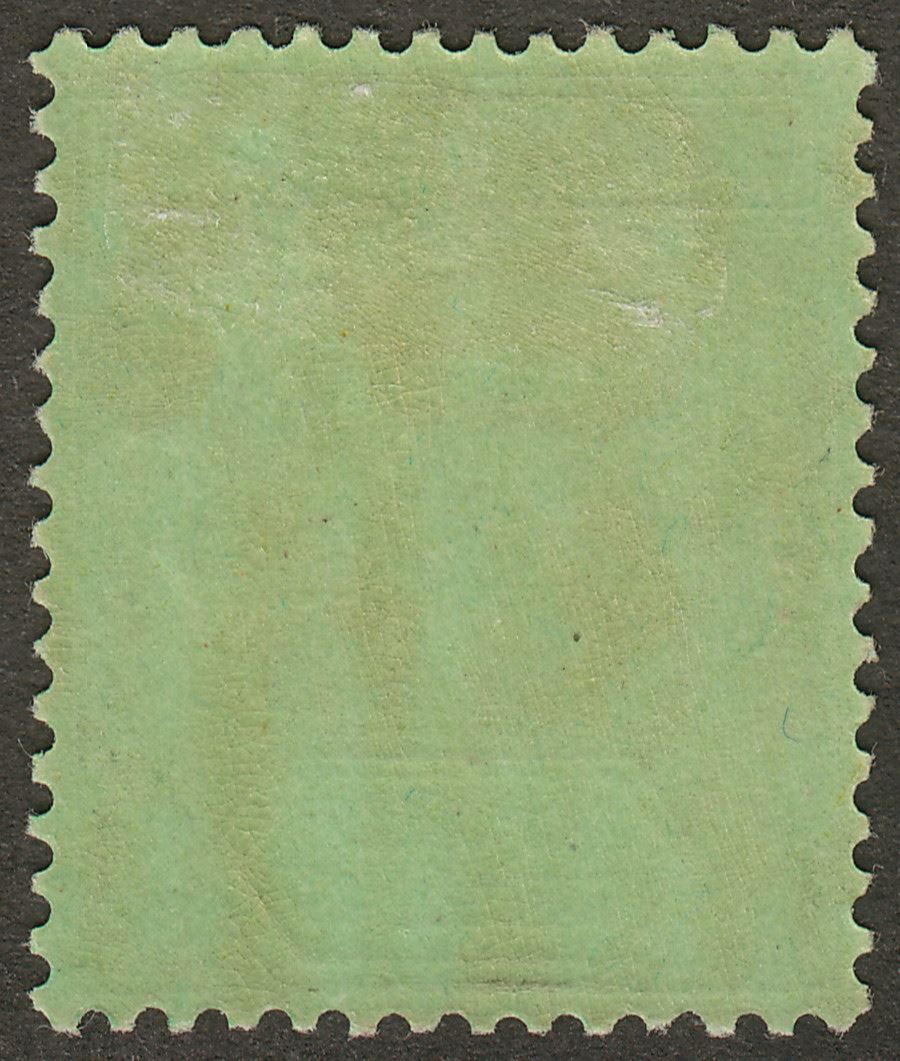 Leeward Islands 1938 KGVI 1sh Black on Emerald Chalky Mint SG110