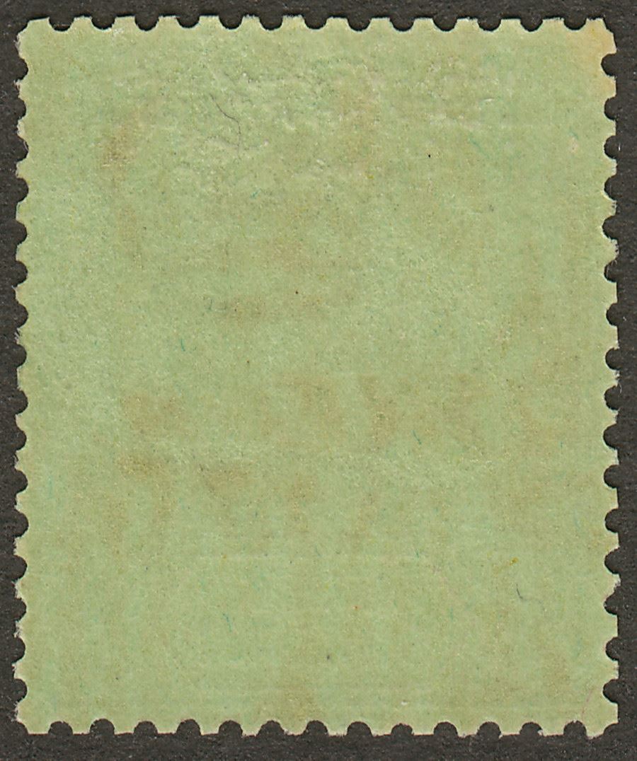 Leeward Islands 1938 KGVI 1sh Black on Emerald Chalky Mint SG110