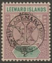 Click for more photos and details Leeward Islands 1897 QV Jubilee Overprint ½d Dull Mauve and Green Mint SG9