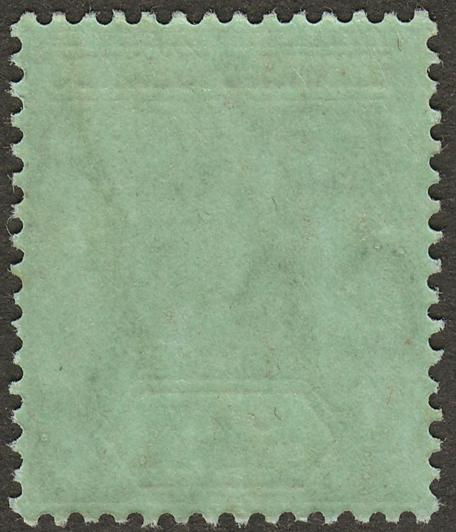 Leeward Islands 1913 KGV 1sh Grey and Black on Green Mint SG54