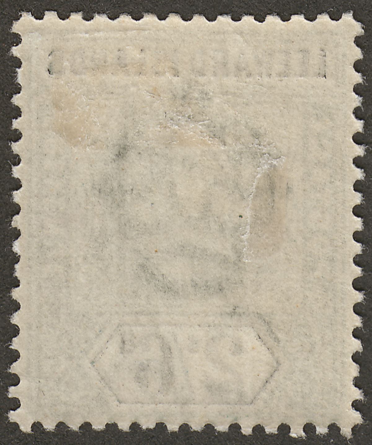 Leeward Islands 1902 KEVII 2sh6d Green and Black Mint SG27