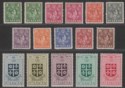 Click for more photos and details St Lucia 1949 King George VI Set Mint SG146-159 cat £50