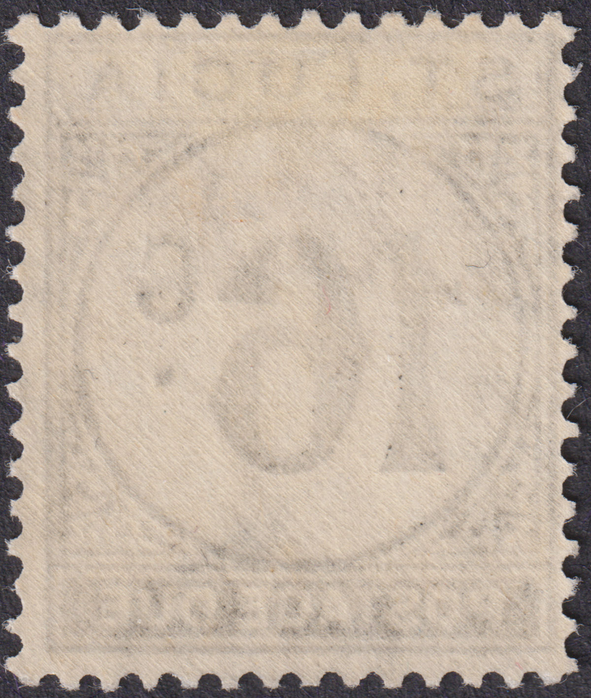 St Lucia 1952 QEII Postage Due 16c Black Ordinary SG D10 cat £15