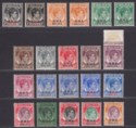 Malaya British Military Admin 1945-48 KGVI BMA Overprint Part Set Mint SG1-18