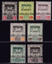 Malaya Kelantan 1922 KGV Malaya Borneo Exhibition Overprint Set to $1 Mint