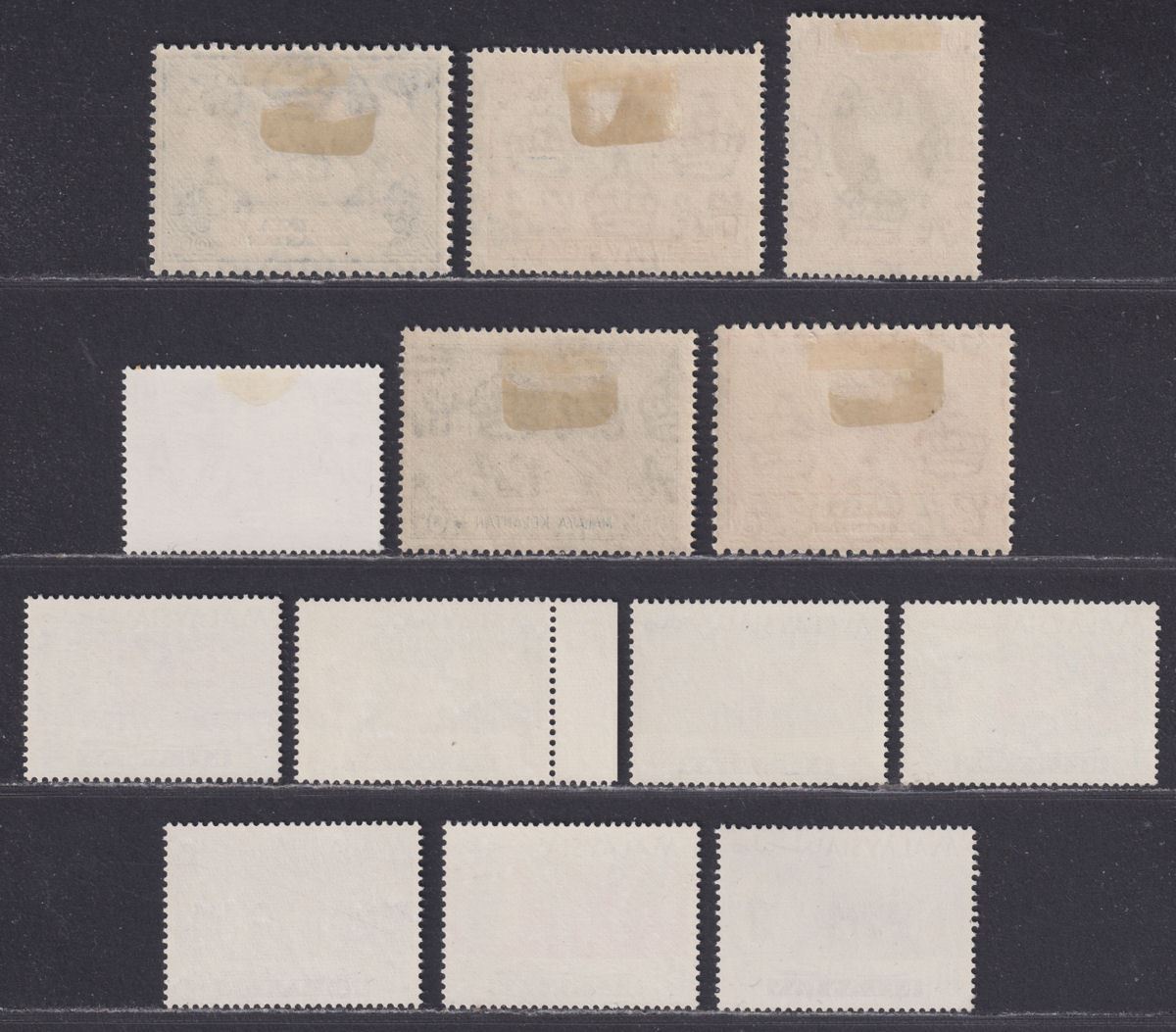 Malaya Kelantan 1949-65 KGVI-QEII Selection Mint inc Coronation, Flowers