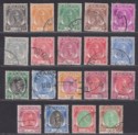 Malaya Kelantan 1951 KGVI Sultan Ibrahim Part Set to $5 Used cat £200