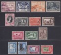 Malaya Kelantan 1949-57 KGVI-QEII Selection to $2 Used