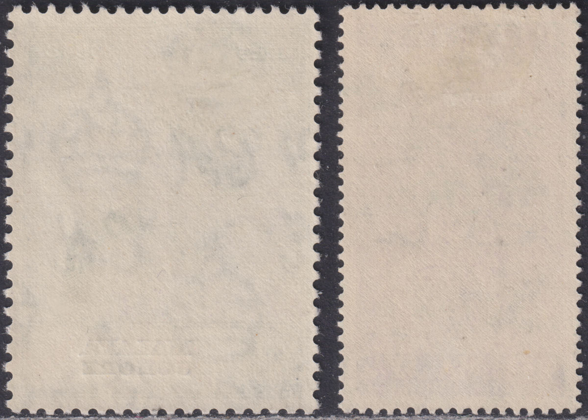 Malaya Johore 1948 KGVI Royal Silver Wedding 10c and $5 Mint SG131-132 cat £30