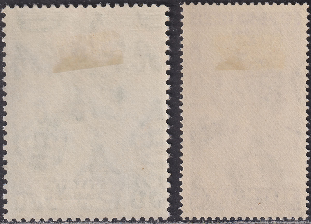 Malaya Pahang 1948 KGVI Royal Silver Wedding 10c, $5 Mint SG47-48 cat £28