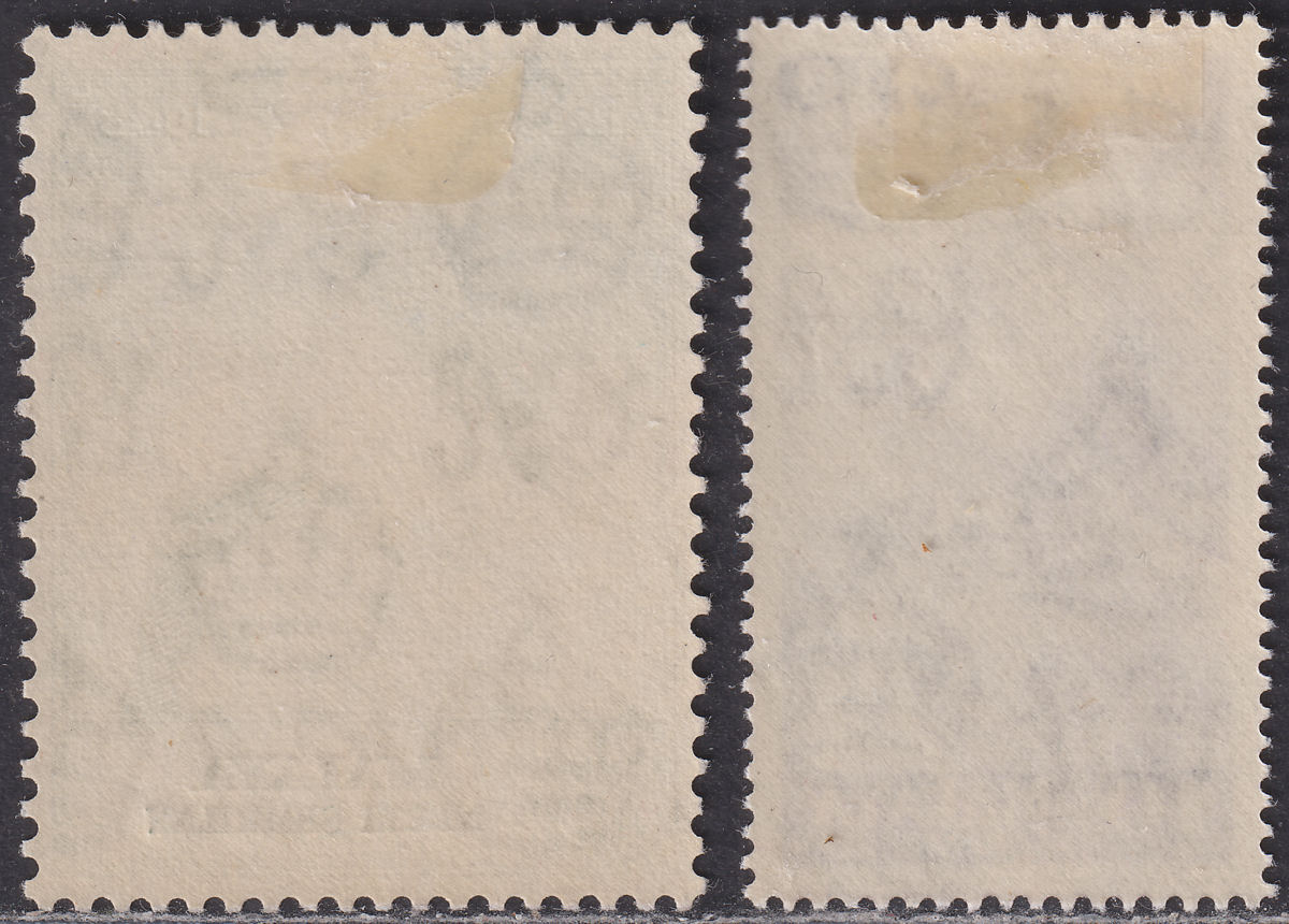 Malaya Negri Sembilan 1948 KGVI Royal Silver Wedding 10c, $5 Mint SG40-41 RSW