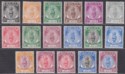 Click for more photos and details Malaya Perak 1950-56 Sultan Yussuf Izzuddin Shah Part Set to $1 Mint adhesions
