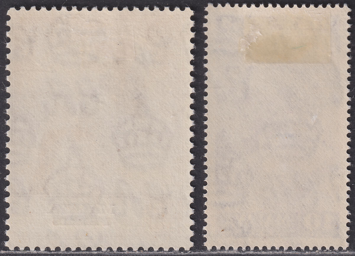 Malaya Perlis 1948 KGVI Royal Silver Wedding 10c, $5 Mint SG1-2 cat £38