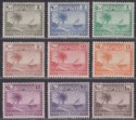 Click for more photos and details Maldive Islands 1950 KGVI Palm Tree and Dhow Set Mint SG21-29 cat £65