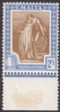 Click for more photos and details Malta 1922 KGV Figure 2sh Brown and Blue Mint SG135 cat £14