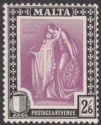 Click for more photos and details Malta 1922 KGV Figure 2sh6d Bright Magenta and Black Mint SG136 cat £13