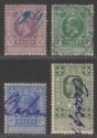 Click for more photos and details Malta 1925 King George V Revenue ½d, 1d, 6d. 2sh Used