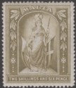 Click for more photos and details Malta 1899 Queen Victoria 2sh6d Olive-Grey Mint SG34 cat £45