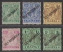 Click for more photos and details Malta 1922 King George V Self-Government Overprint Set to 1sh Mint SG106-110