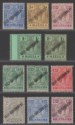 Click for more photos and details Malta 1922 King George V Self-Government Overprint Selection to 1sh Mint