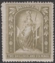 Click for more photos and details Malta 1899 QV Figure 2sh6d Olive-Grey Mint SG34 cat £45