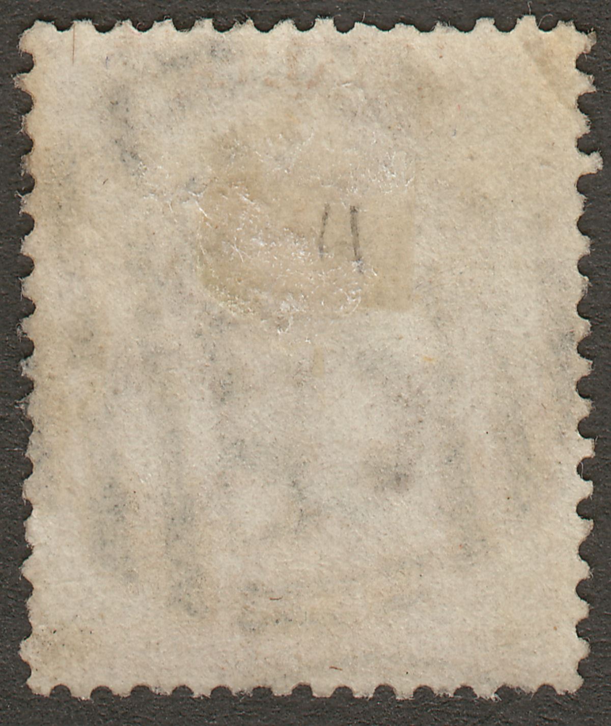 Malta 1863 Queen Victoria ½d Orange-Buff? p14 Used with A25 Postmark