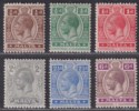 Click for more photos and details Malta 1921-22 King George V Set to 6d Mint SG97-102 cat £70