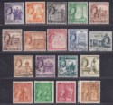 Malta 1956 Queen Elizabeth II Set Mostly Used SG266-282 cat £65