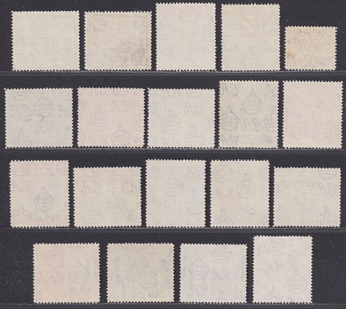 Malta 1938-43 King George VI Set to 2sh6d Used SG217-229