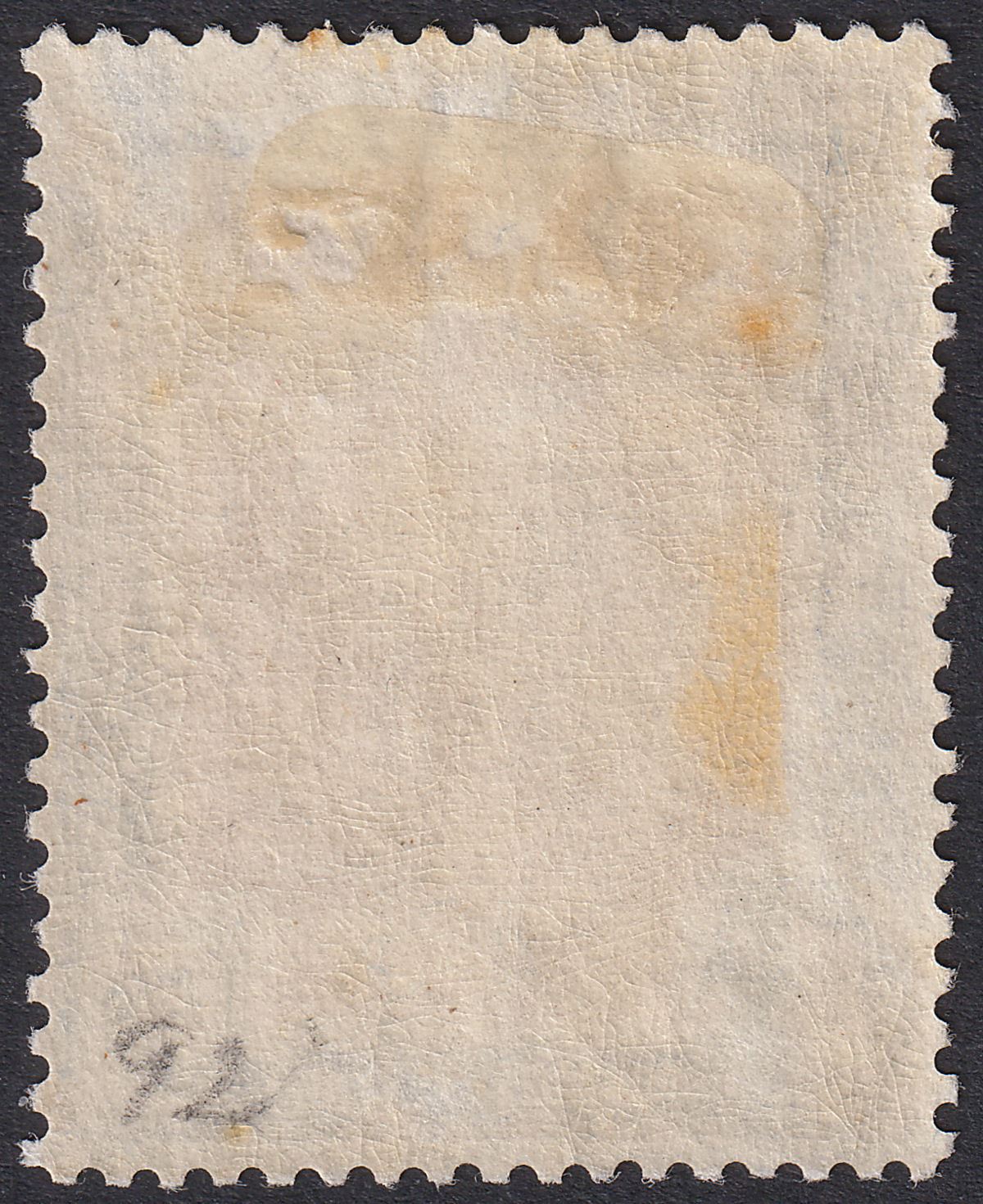 Malta 1922 KGV Figure 5sh Orange-Yellow &Bright Ultramarine Mint SG137 cat £24
