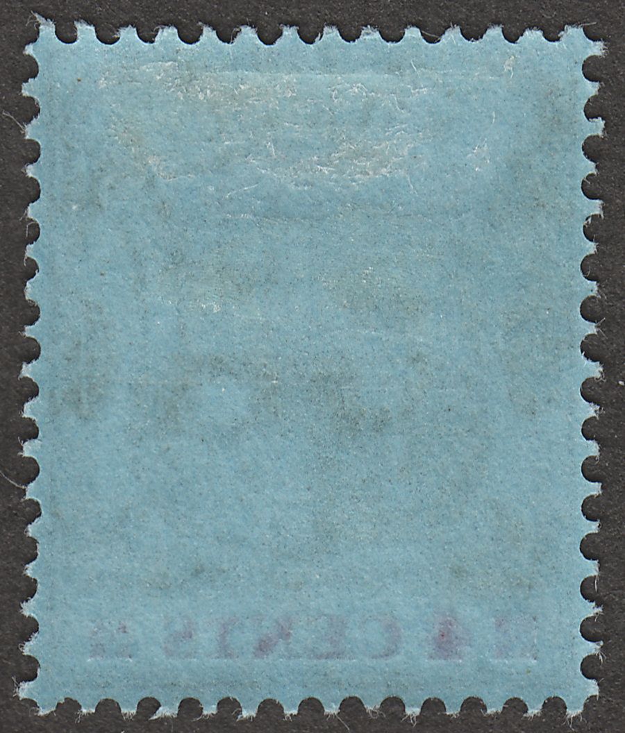 Mauritius 1904 KEVII 4c Black and Carmine on Blue wmk Multi CA Mint SG167