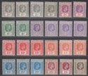 Click for more photos and details Mauritius 1938 King George VI Set to 1r Mint SG252-260