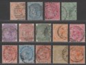 Click for more photos and details Mauritius 1879-94 Queen Victoria Selection to 50c Used