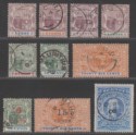 Click for more photos and details Mauritius 1895-99 Queen Victoria Selection to 36c Used