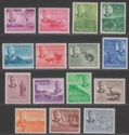 Click for more photos and details Mauritius 1950 King George VI Set Mint SG276-290 cat £75
