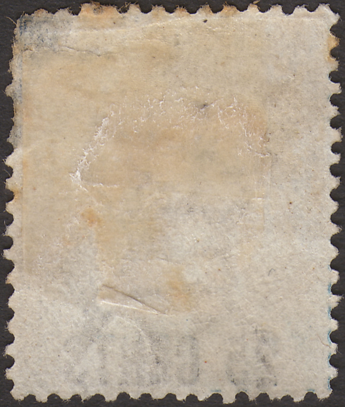 Mauritius 1878 QV 25c Surcharge on 6d Slate-Blue Mint SG88 cat £275 VERY FAULTY